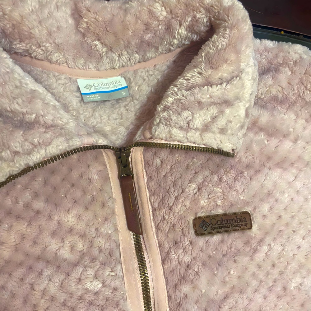Columbia winter fur jacket